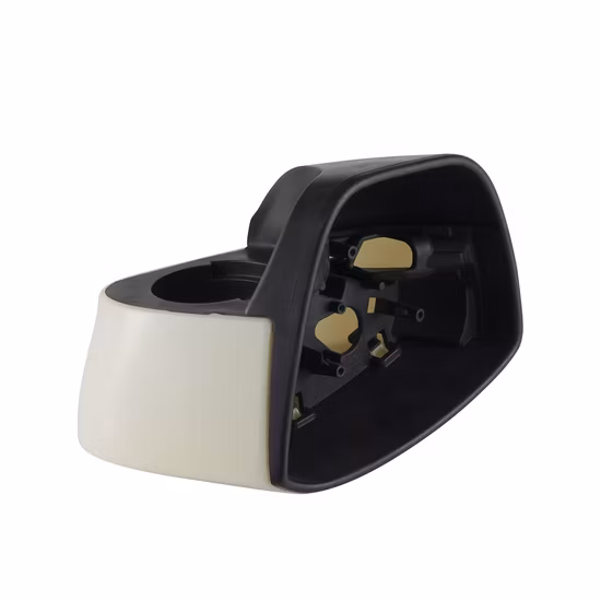 Boîtier de connecteur de précision PA66 + GF30 Moulage par insert en plastique 2K Surmoulage Double moulage par injection OEM de moulage par injection plastique personnalisé